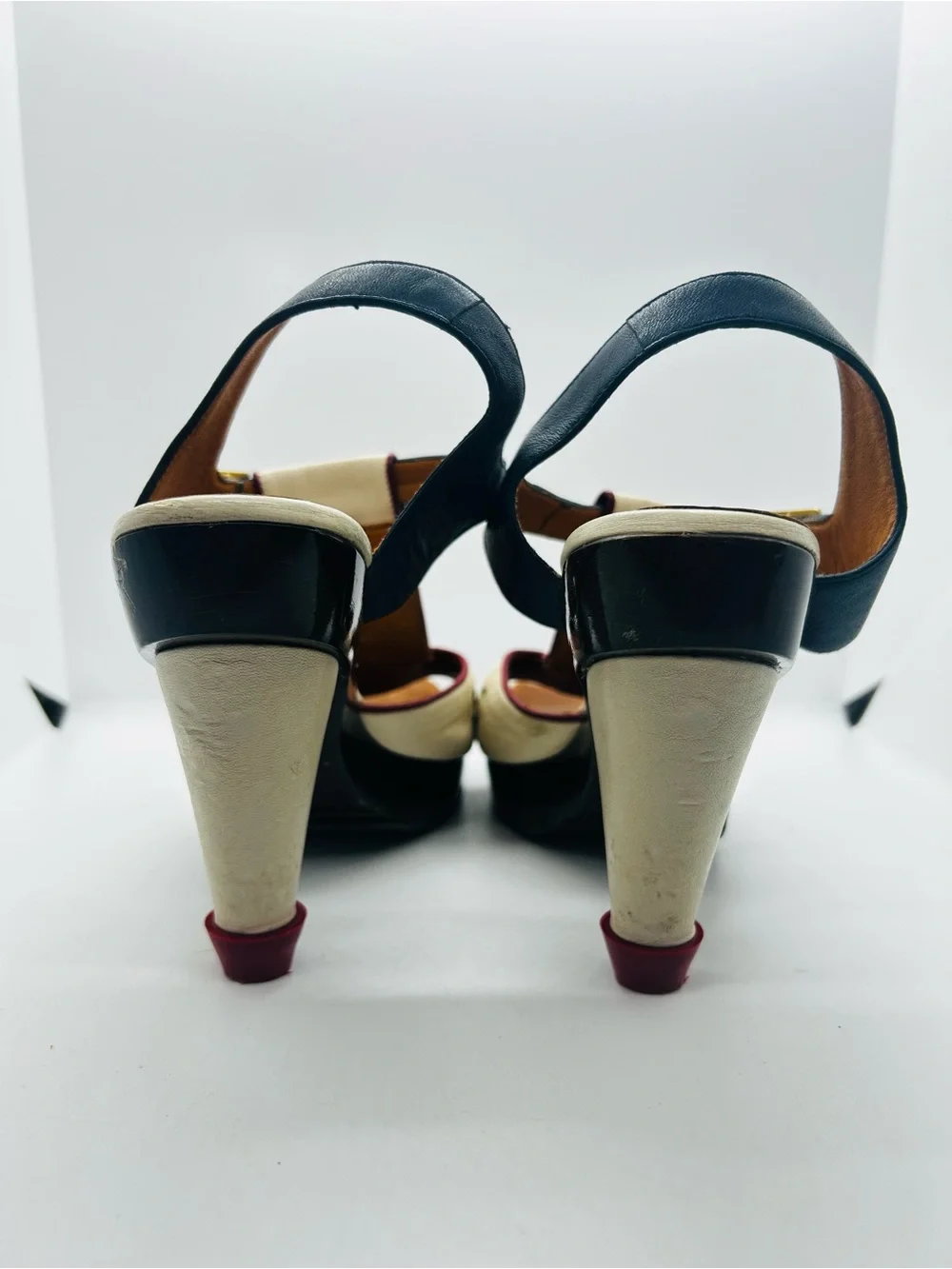 Chie Mihara Women’s Sz 42 Star Stdded Heels Sandals